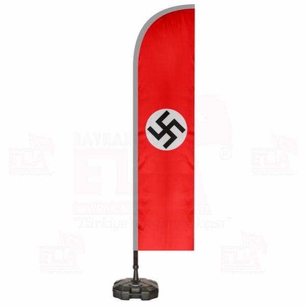 Nazi Almanyas Plaj Bayra ve Yelken Bayra
