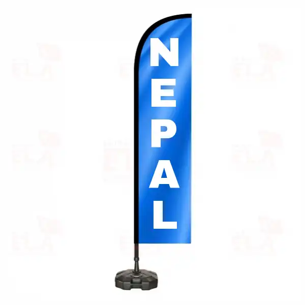 Nepal Dükkan Önü Bayrakları