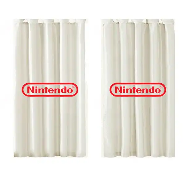 Nintendo Baskılı Güneşlik Perdeler