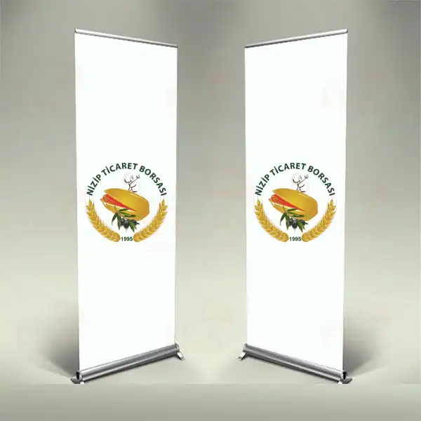 Nizip Ticaret Borsası Banner Roll Up