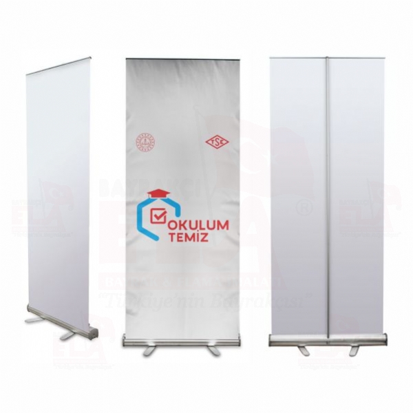 Okulum Temiz Banner Roll Up