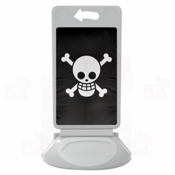 One Piece Jolly Roger Kaliteli Plastik Duba