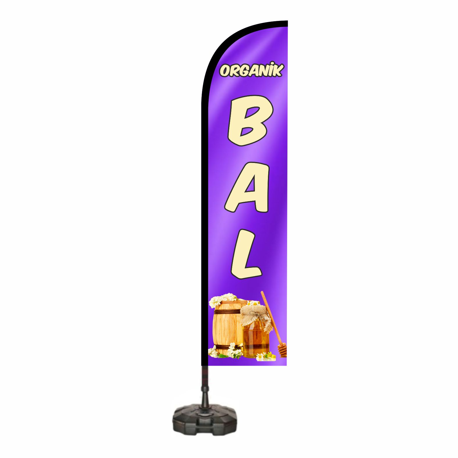Organik Bal Yelken Bayraklar�