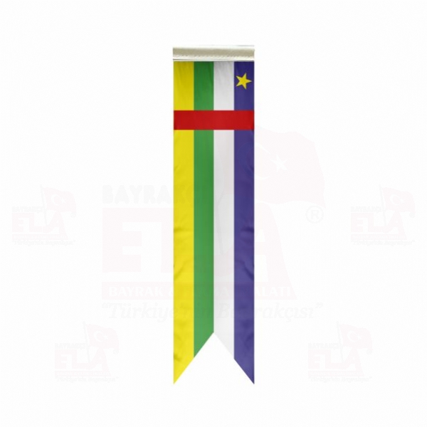 Orta Afrika Cumhuriyeti Özel Logolu Masa Bayrağı