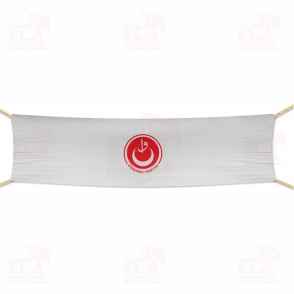 Osmanl� Partisi Afi� ve Pankartlar