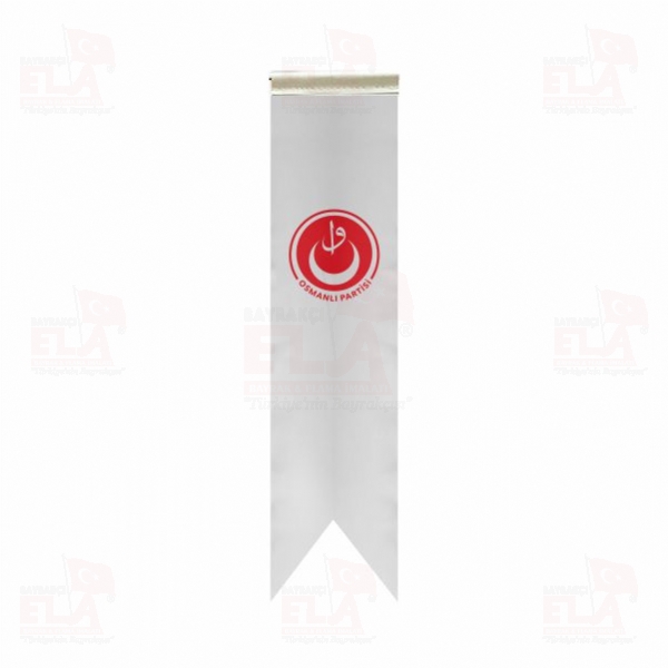 Osmanl� Partisi �zel Logolu Masa Bayra��