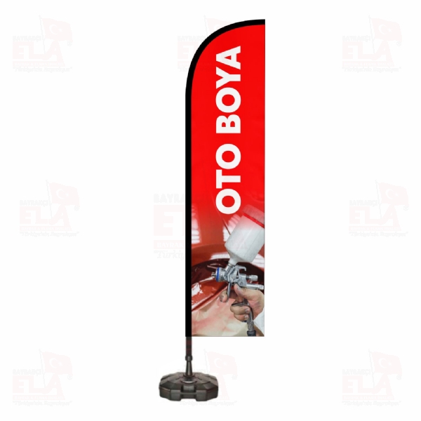 Oto Boya Yelken Bayraklar�