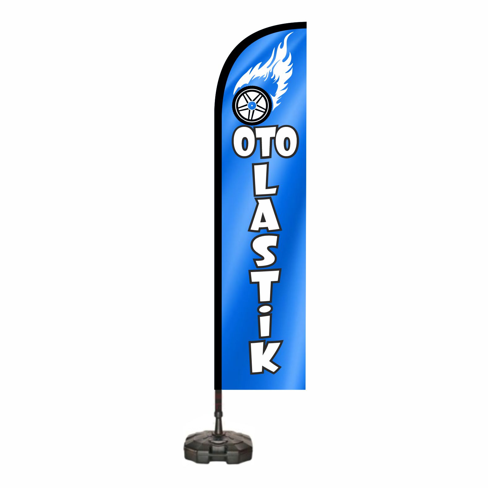 Oto Lastik D�kkan �n� Bayraklar�
