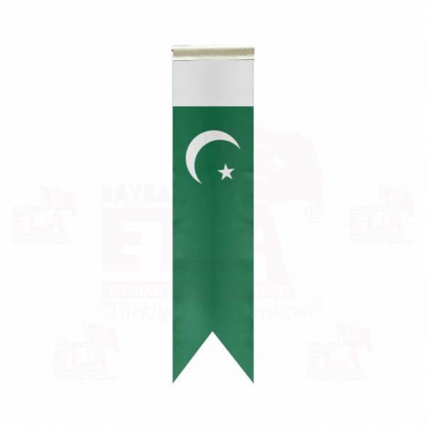 Pakistan �zel Logolu Masa Bayra��