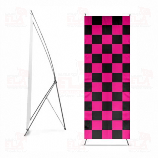 Pembe Siyah Damal� x Banner