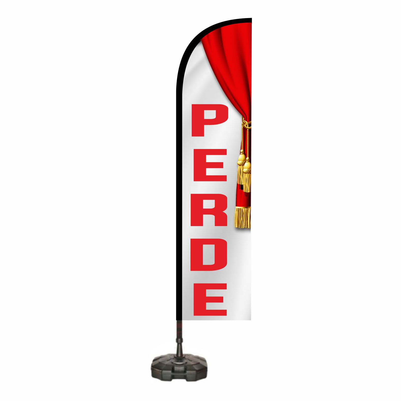 Perde �zel Tasar�m Bayrak Perde �ste�e �zel Bayraklar