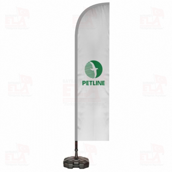 Petline Plaj Bayra�� ve Yelken Bayra��