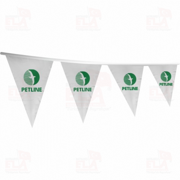 Petline ��gen Bayrak ve Flamalar