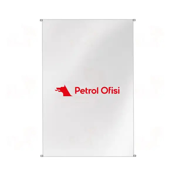 Petrol Ofisi Bina Boyu Bayraklar