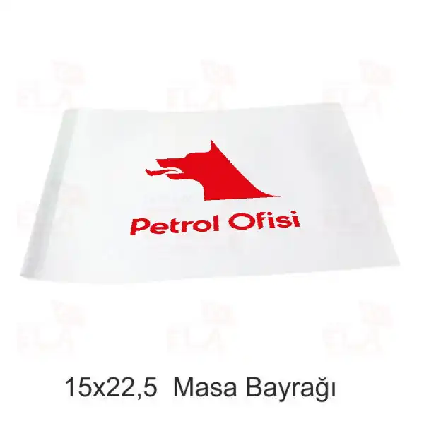 Petrol Ofisi Masa Bayrağı