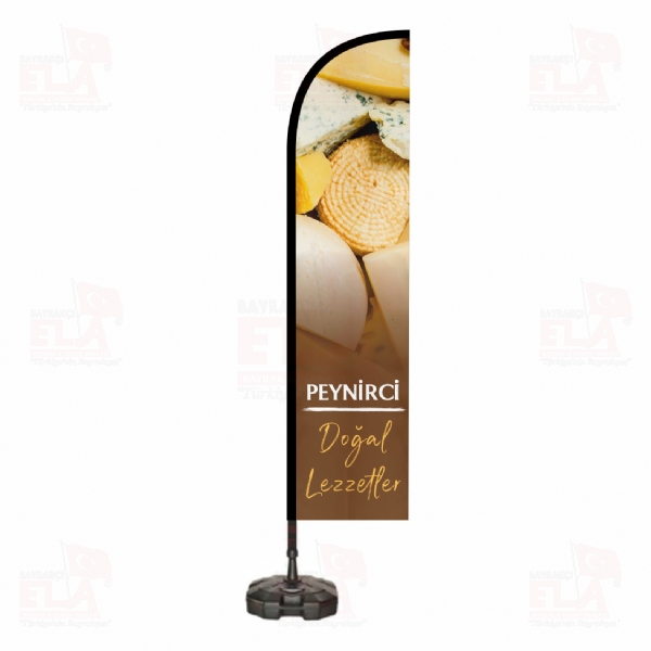 Peynirci D�kkan �n� Bayraklar�