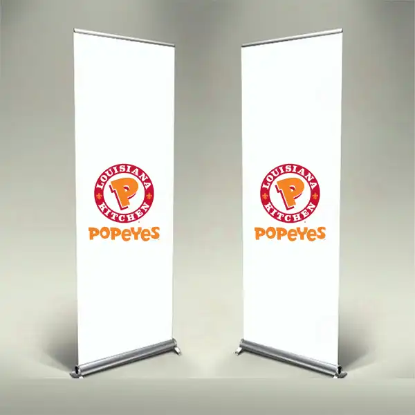 Popeyes Banner Roll Up