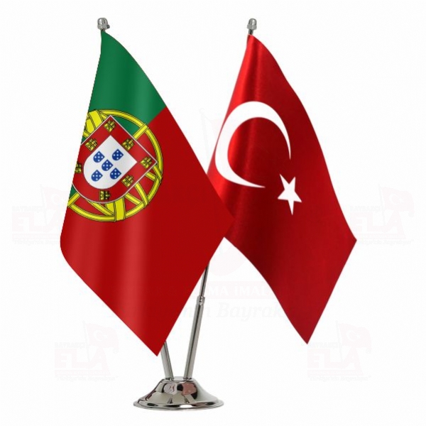 Portekiz 2 li Masa Bayrağı