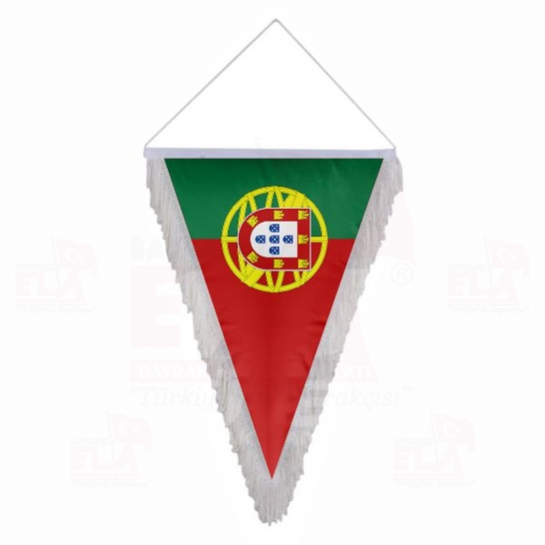 Portekiz Saçaklı Takdim Flamaları