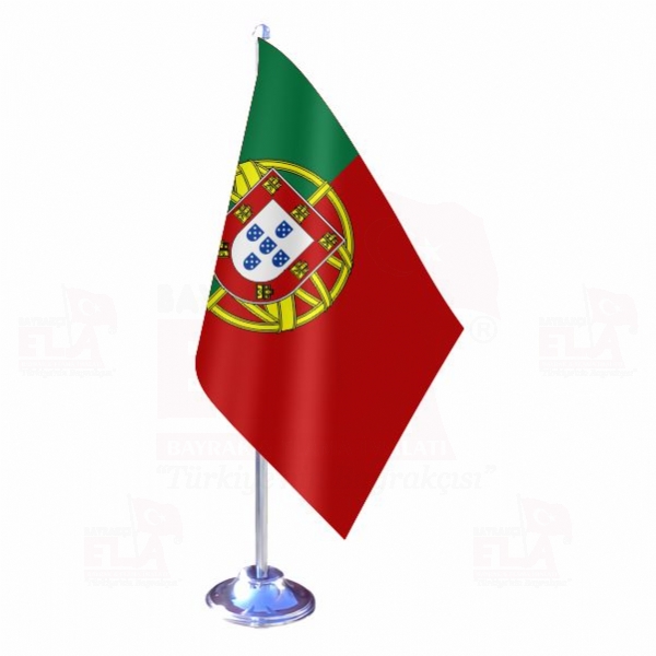 Portekiz Tekli Masa Bayrağı
