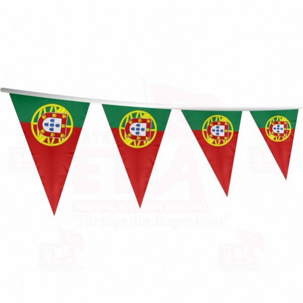 Portekiz Üçgen Bayrak ve Flamalar