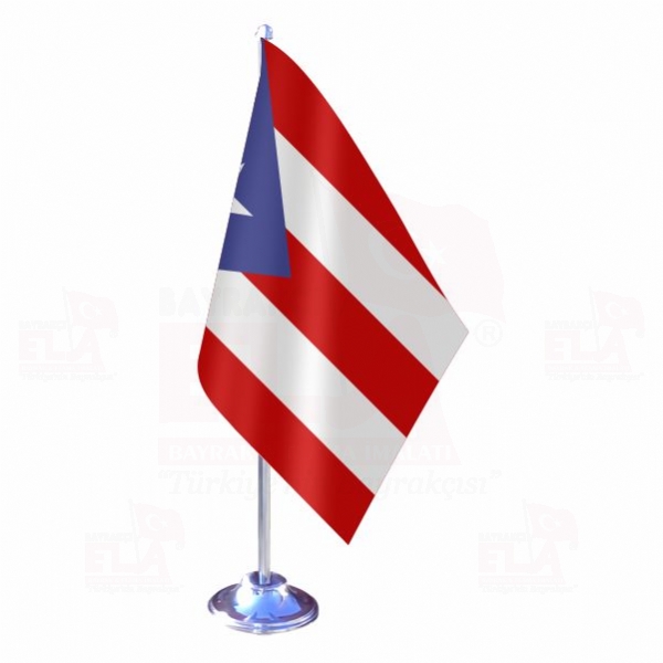 Porto Riko Tekli Masa Bayra