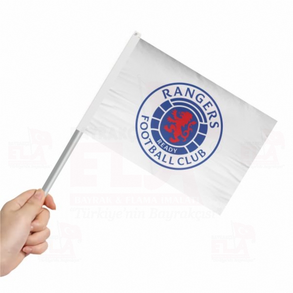 Rangers Football Club Sopal� Bayrak ve Flamalar