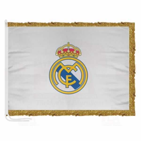 Real Madrid CF Saten Makam Flaması