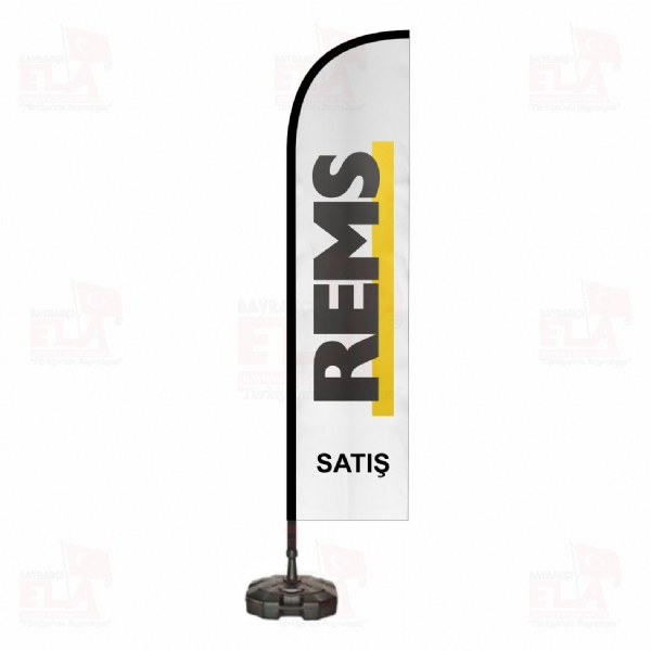 Rems �zel Tasar�m Bayrak Rems �ste�e �zel Bayraklar