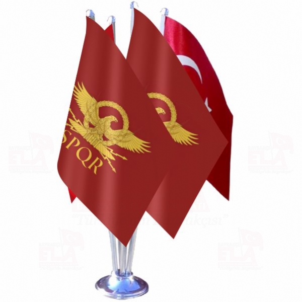 Roma �mparatorlu�u Senato D�rtl� �zel Masa Bayra��