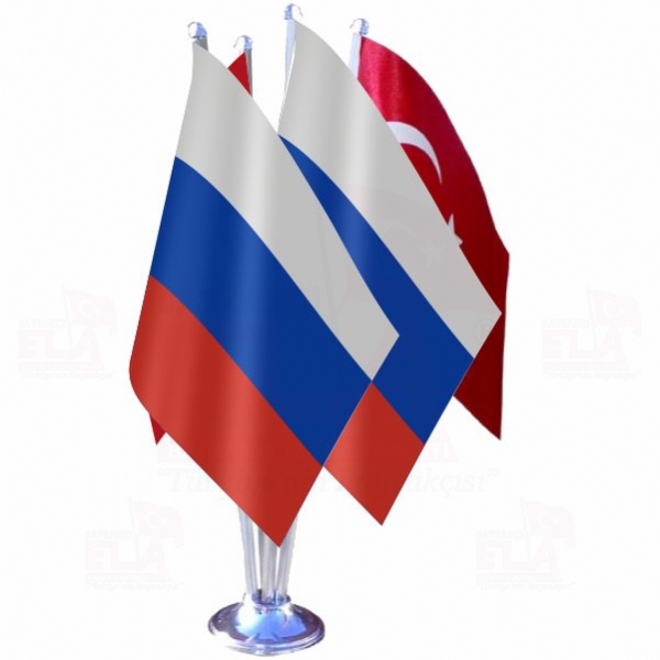 Rusya D�rtl� �zel Masa Bayra��