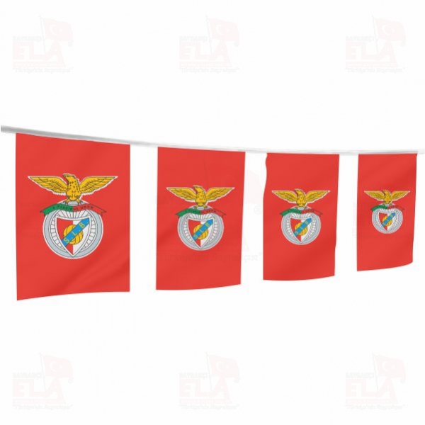 SL Benfica �pe Dizili Flamalar ve Bayraklar