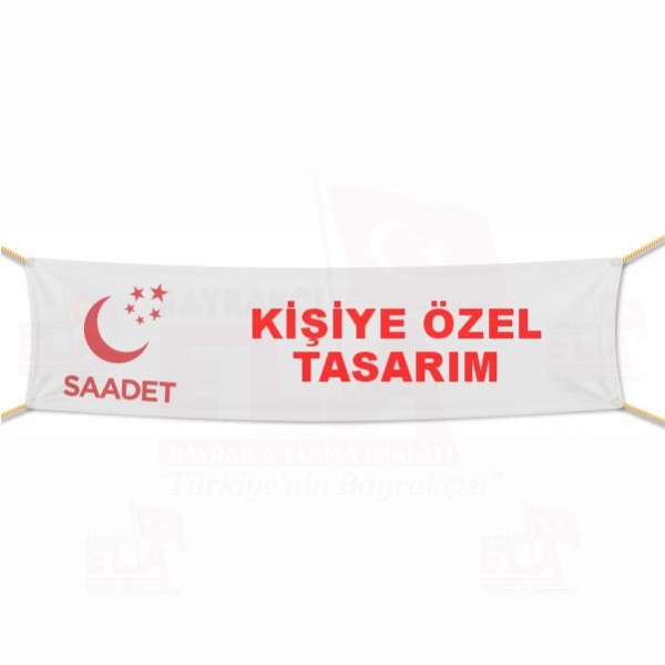 Saadet Partisi Afi ve Pankartlar