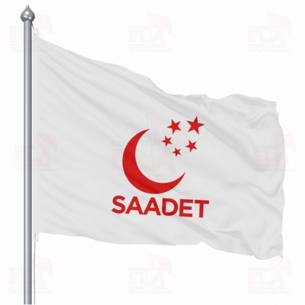 Saadet Partisi Bayraklar�