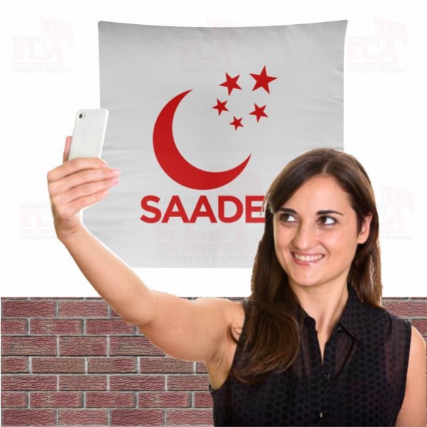 Saadet Partisi Bez Arka Plan Manzara