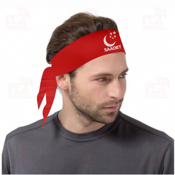 Saadet Partisi K�rm�z� Bandana