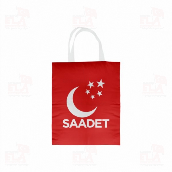 Saadet Partisi K�rm�z� Bez Torba Saadet Partisi K�rm�z� Bez �anta