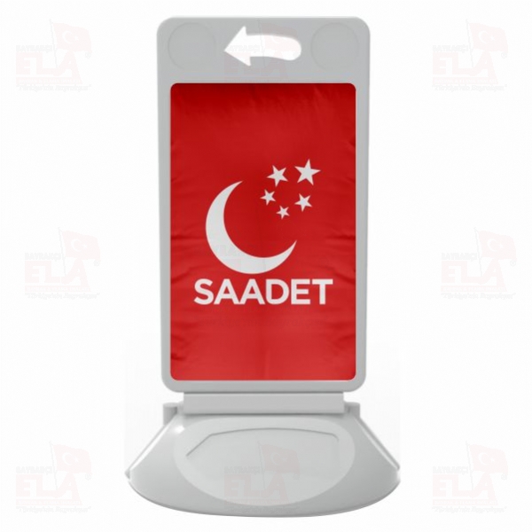 Saadet Partisi K�rm�z� Kaliteli Plastik Duba