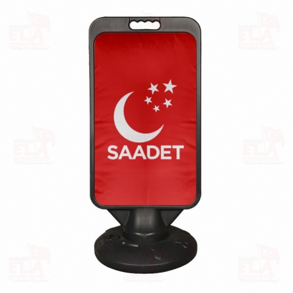 Saadet Partisi K�rm�z� Reklam Dubas�