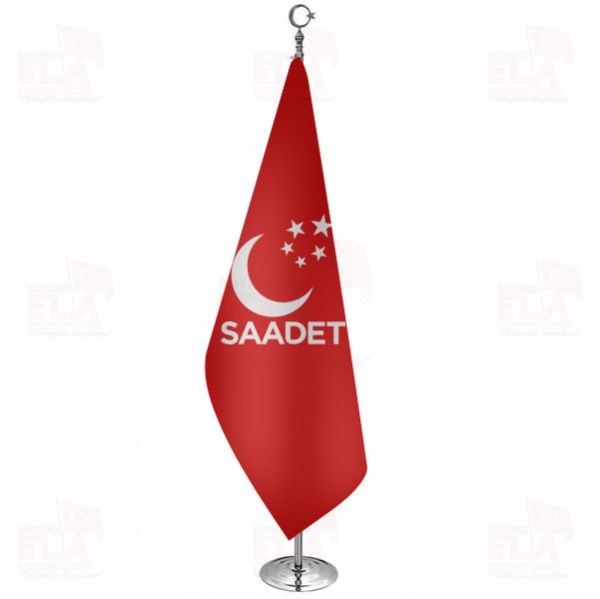 Saadet Partisi K�rm�z� Telal� Makam Bayra��