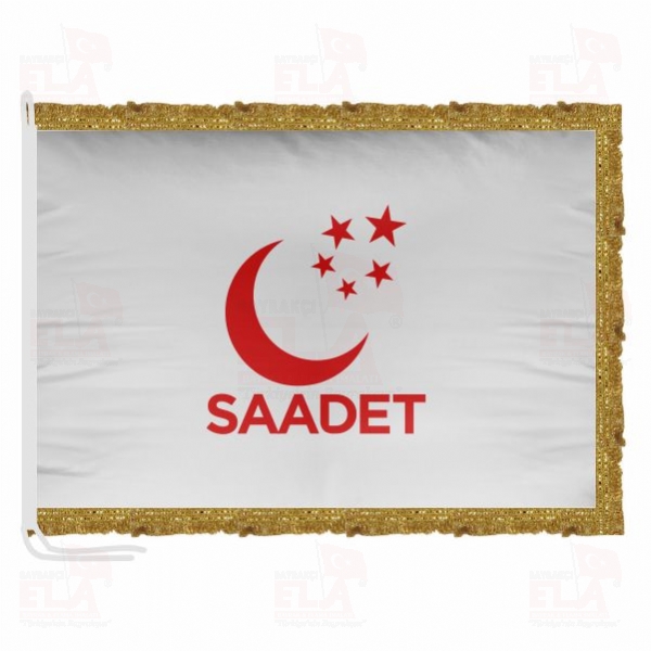 Saadet Partisi Saten Makam Flamas�