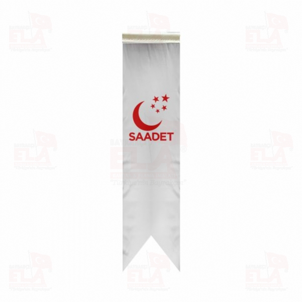 Saadet Partisi �zel Logolu Masa Bayra��