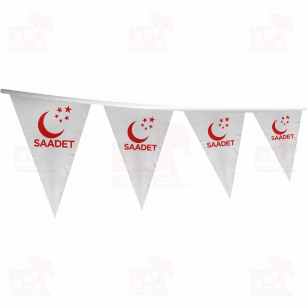 Saadet Partisi ��gen Bayrak ve Flamalar