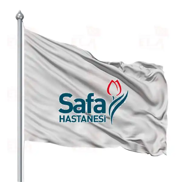 Safa Hastanesi Gnder Flamas ve Bayraklar