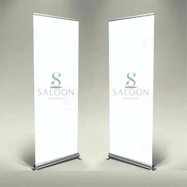Saloon Residence Banner Roll Up