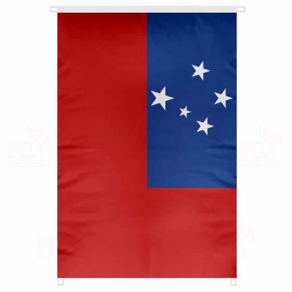 Samoa Bina Boyu Bayraklar