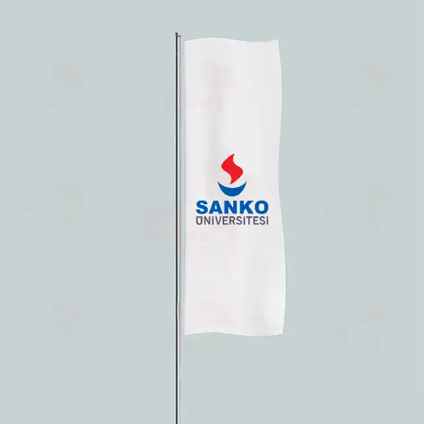 Sanko niversitesi Yatay ekilen Flamalar ve Bayraklar