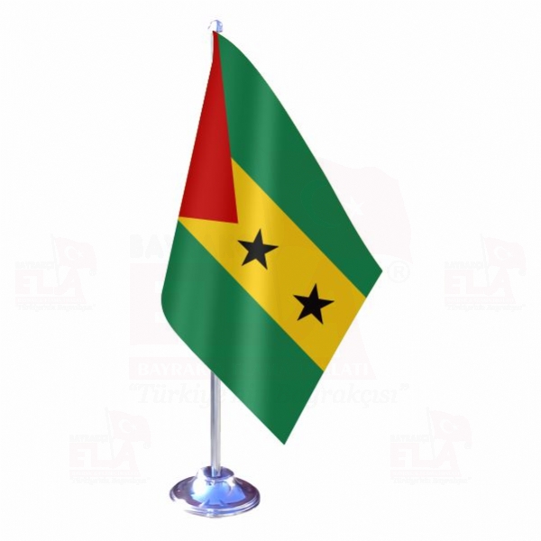Sao Tome ve Principe Tekli Masa Bayra��
