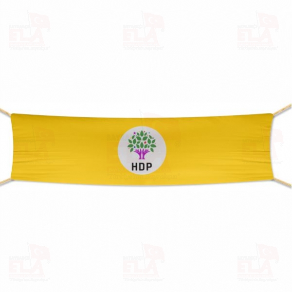 Sar� Hdp Halklar�n Demokratik Partisi Afi� ve Pankartlar