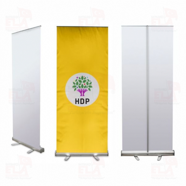 Sar� Hdp Halklar�n Demokratik Partisi Banner Roll Up